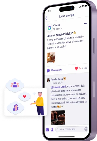 EEntra a far parte della nostra comunità e condividi la tua esperienza - Vitadio